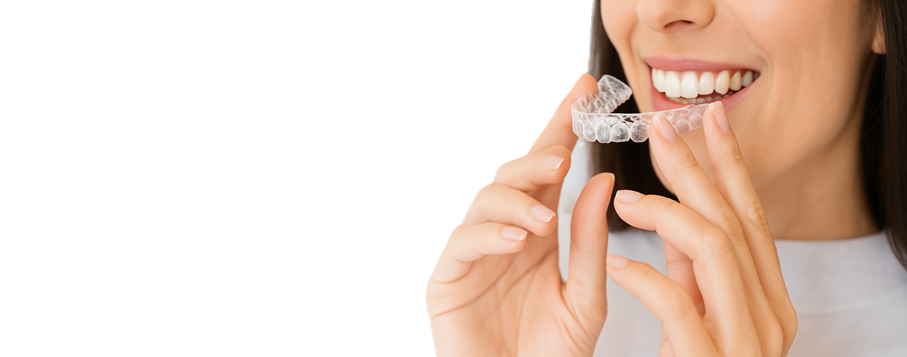 Niewidoczne aparaty ortodontyczne A-ligner w gabinecie Bianco Stomatologia Tychy