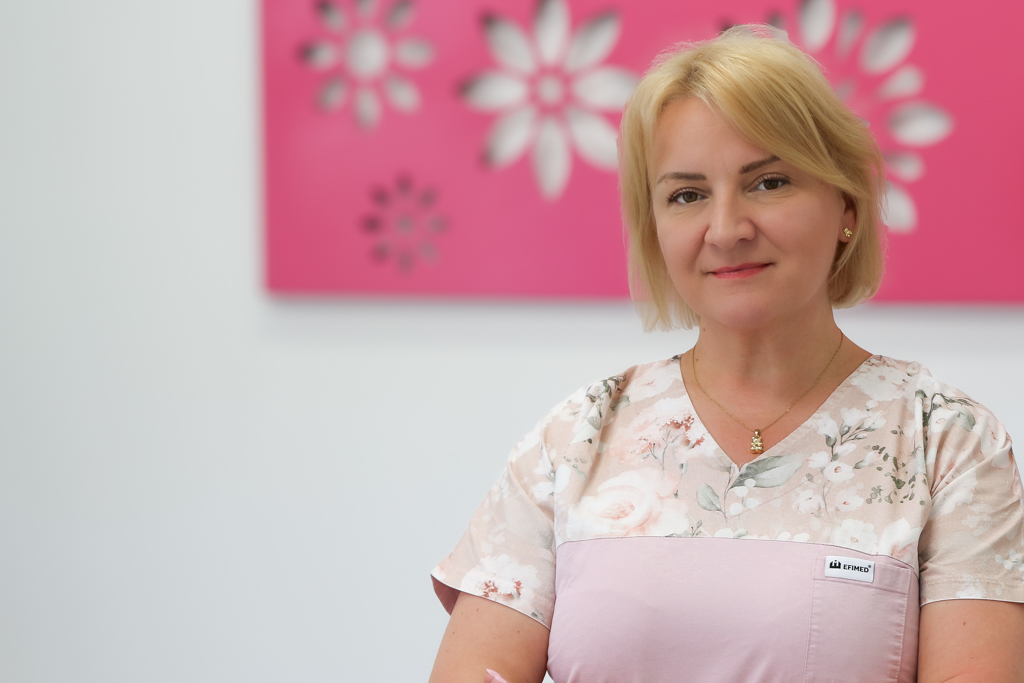 Dr Monika Kalabis-Mucowska - lekarz dentysta i lekarz medycyny estetycznej w Bianco Stomatologia Tychy
